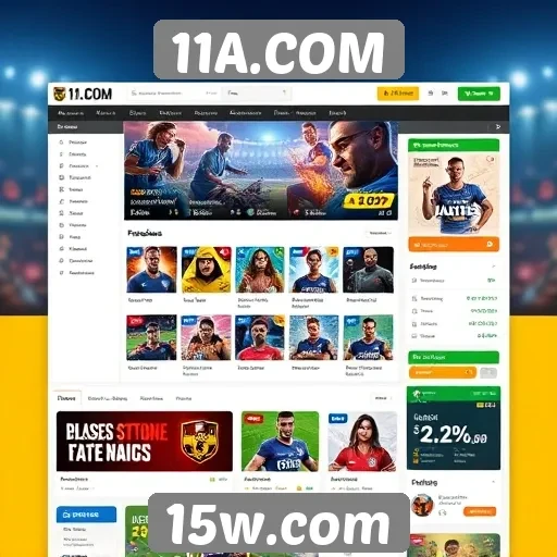 A nova interface do 11A.COM melhora a navegação para jogadores